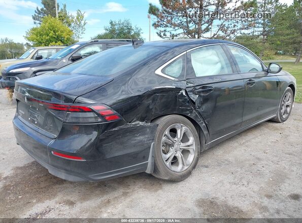 1HGCY1F30RA057837 2024 HONDA ACCORD Черный Задняя правая четверть