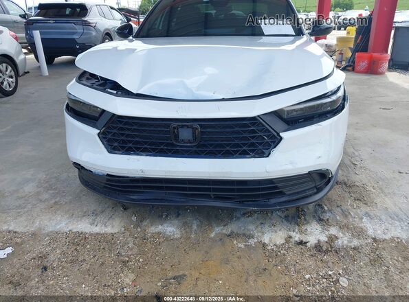 1HGCY2F55PA058406 2023 HONDA ACCORD White Вид спереду