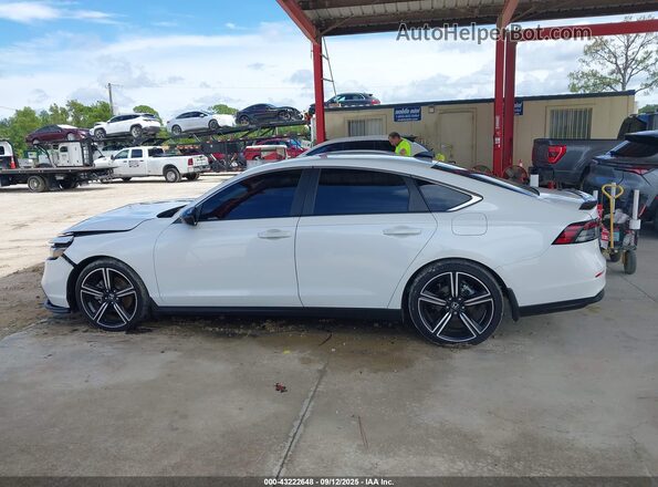 1HGCY2F55PA058406 2023 HONDA ACCORD White Панорамний вид салону 360°