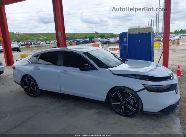 1HGCY2F55PA058406 2023 HONDA ACCORD White Вид задньої частини салону