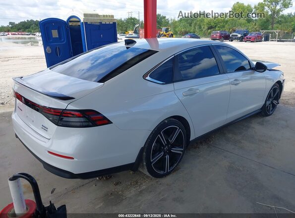 1HGCY2F55PA058406 2023 HONDA ACCORD White Задня права чверть