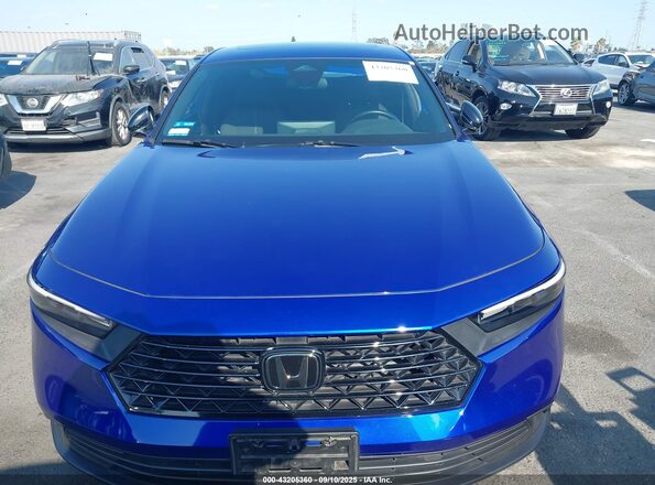 1HGCY2F59PA068436 2023 HONDA ACCORD Синий Вид задней части салона