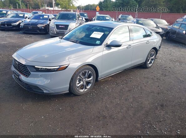 1HGCY2F62RA093416 2024 HONDA ACCORD Gray წინა მარცხენა ხედი სამი მეოთხედიდან