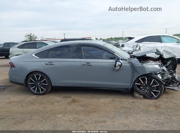 1HGCY2F85RA059830 2024 HONDA ACCORD Gray უკანა სალონის ხედი