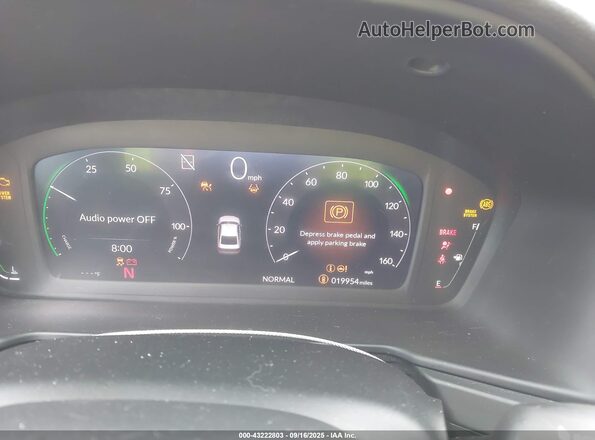 1HGCY2F85RA059830 2024 HONDA ACCORD Gray უკანა სავარძლების ხედი
