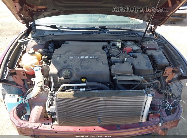 1LN6L9TK2H5605635 2017 LINCOLN CONTINENTA Maroon Vista trasera
