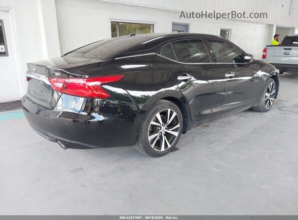 1N4AA6APXJC394340 2018 NISSAN MAXIMA Black Rear right