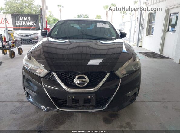 1N4AA6APXJC394340 2018 NISSAN MAXIMA Black Instrument cluster view