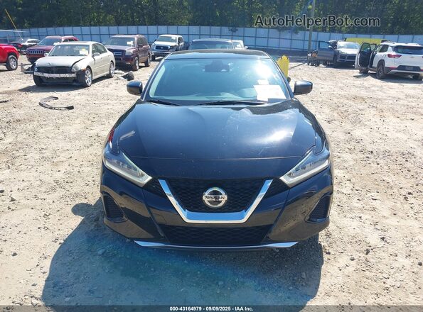 1N4AA6BV2LC376818 2020 NISSAN MAXIMA Black უკანა სალონის ხედი