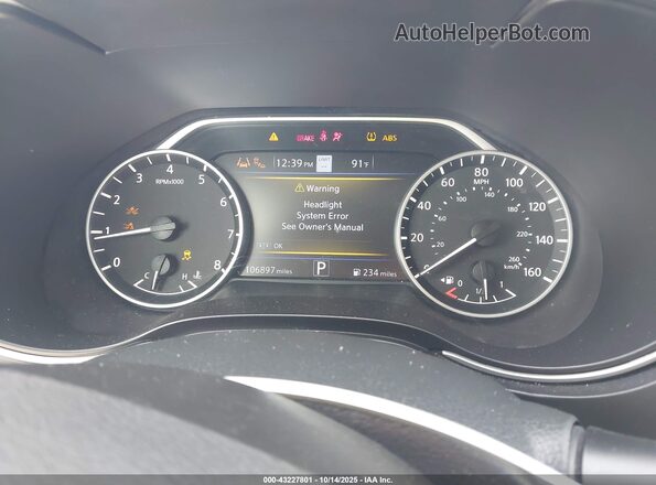 1N4AA6CV0LC363242 2020 NISSAN MAXIMA Dark Blue Հետևի նստատեղերի տեսք