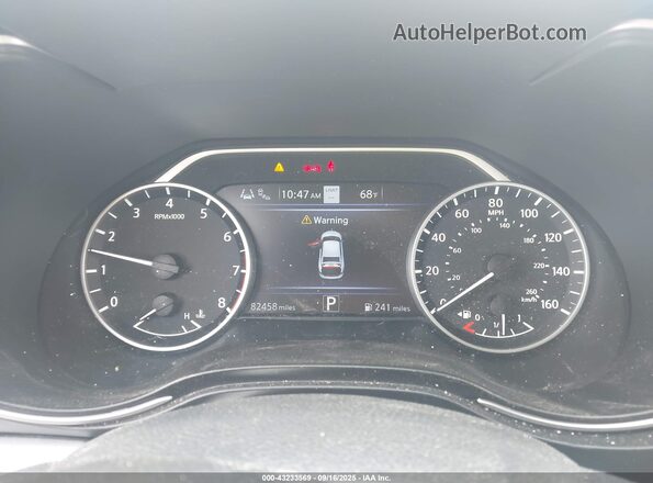 1N4AA6CV0LC373138 2020 NISSAN MAXIMA Gray Rear seats view