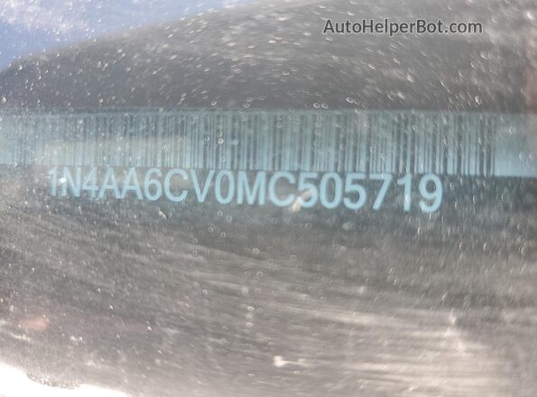 1N4AA6CV0MC505719 2021 NISSAN MAXIMA Blue 