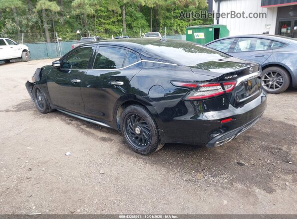 1N4AA6CV1MC516776 2021 NISSAN MAXIMA Черный Задняя левая четверть