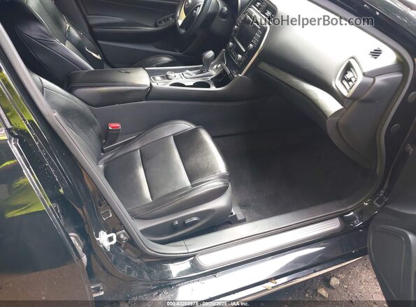 1N4AA6CV1MC516776 2021 NISSAN MAXIMA Черный Вид салона спереди
