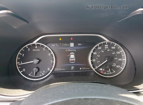 1N4AA6CV2LC364909 2020 NISSAN MAXIMA Blue 