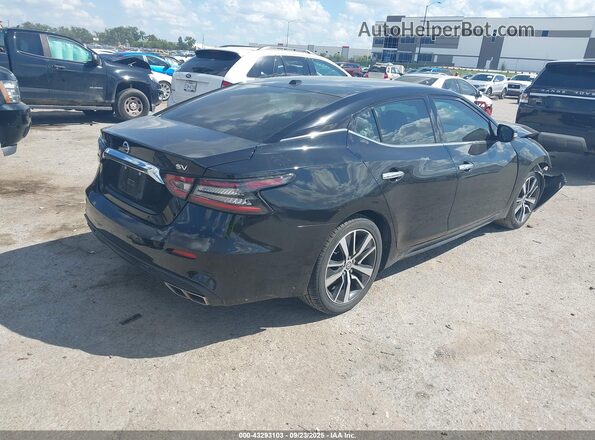 1N4AA6CV3LC381704 2020 NISSAN MAXIMA Черный Задняя правая четверть