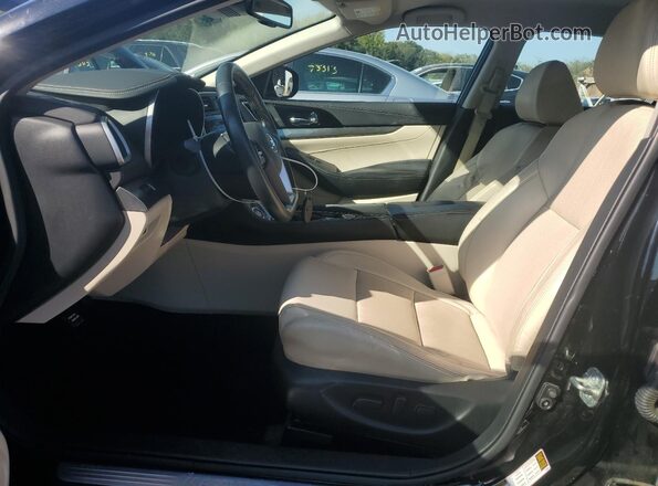 1N4AA6CV3LC384960 2020 NISSAN MAXIMA Black წინა სალონის ხედი