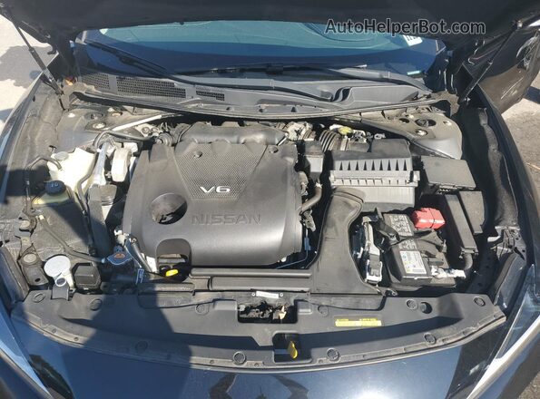 1N4AA6CV3LC384960 2020 NISSAN MAXIMA Black უკანა სალონის ხედი