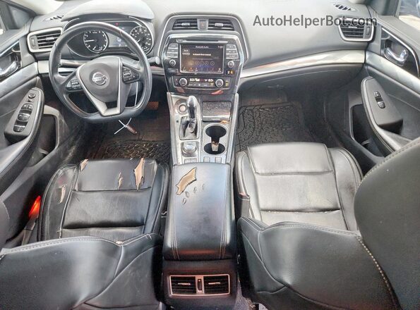 1N4AA6CV4LC378066 2020 NISSAN MAXIMA Black Вид панелі приладів