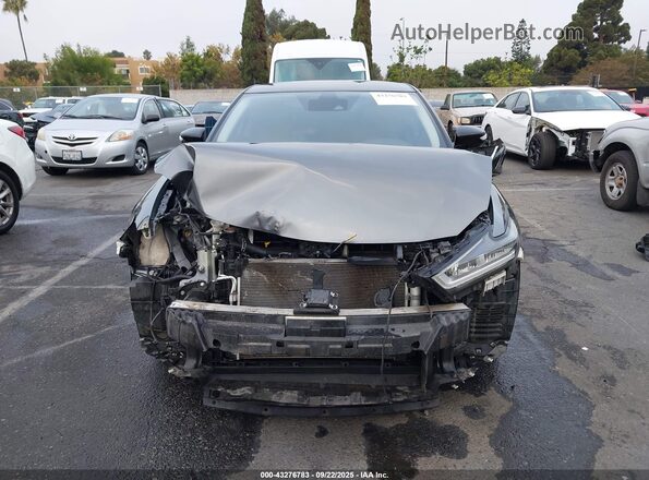 1N4AA6CV6MC514389 2021 NISSAN MAXIMA Gray Widok wnętrza z tyłu