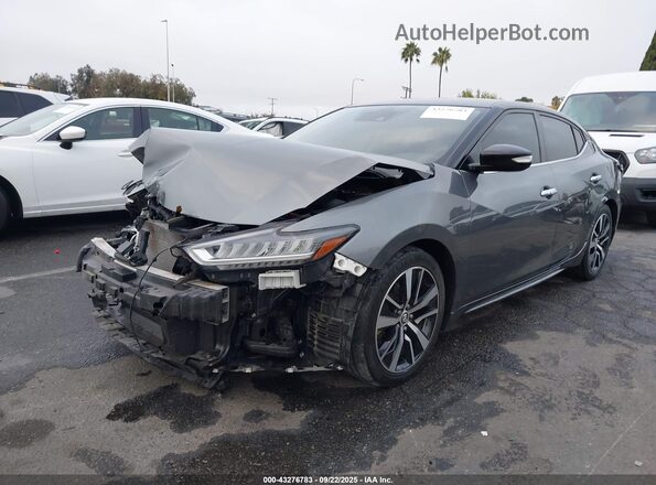 1N4AA6CV6MC514389 2021 NISSAN MAXIMA Gray Przód lewy