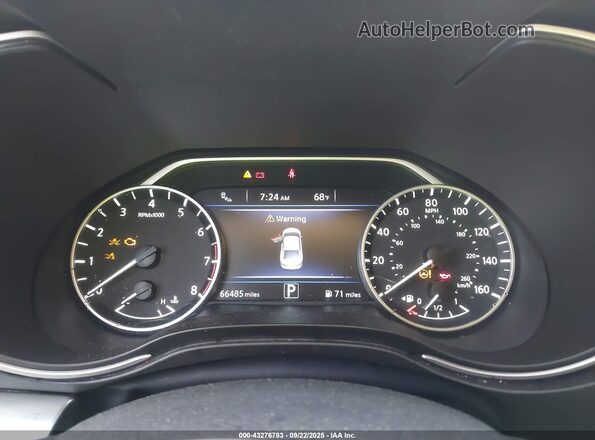 1N4AA6CV6MC514389 2021 NISSAN MAXIMA Gray Widok tylnych siedzeń