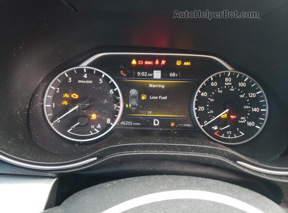 1N4AA6CV7LC373363 2020 NISSAN MAXIMA Gray Вид щитка приладів