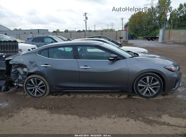 1N4AA6CV8LC360167 2020 NISSAN MAXIMA Gray Rear interior view