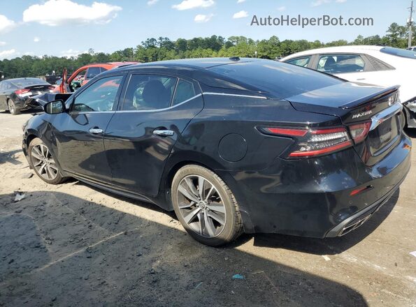 1N4AA6CV9LC379214 2020 NISSAN MAXIMA Черный Задняя левая четверть