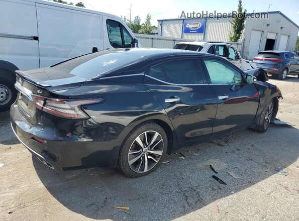 1N4AA6CV9LC379214 2020 NISSAN MAXIMA Черный Задняя правая четверть