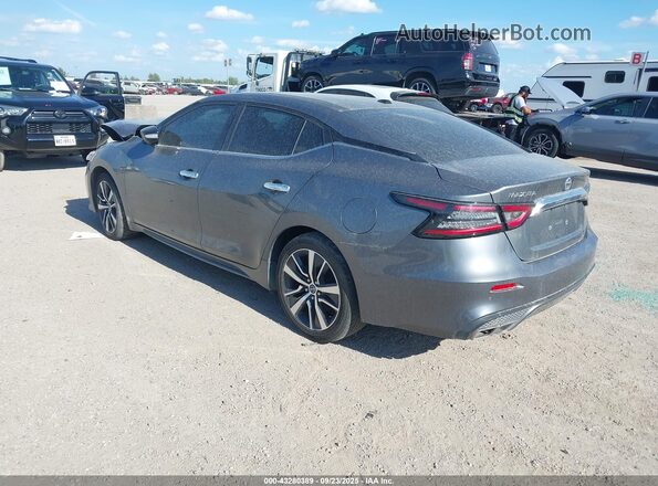 1N4AA6DV8LC363990 2020 NISSAN MAXIMA SL Серый Задняя левая четверть