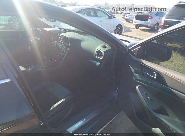 1N4AA6EV0LC382788 2020 NISSAN MAXIMA SR Black Вид салону спереду