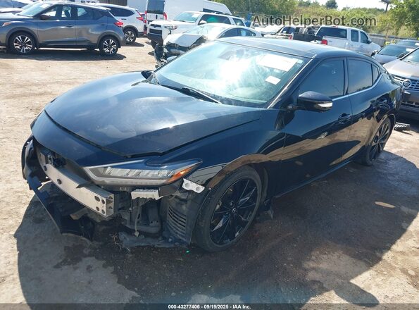 1N4AA6EV0PC501588 2023 NISSAN MAXIMA SR Black Vista tres cuartos delantera izquierda