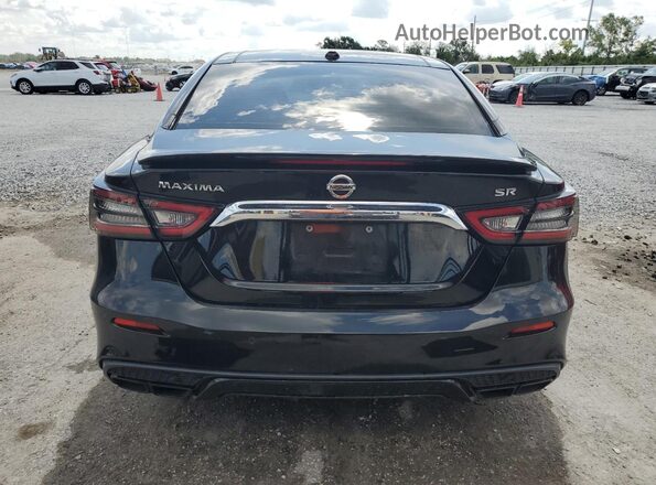 1N4AA6EV1LC385862 2020 NISSAN MAXIMA SR Black Widok z tyłu