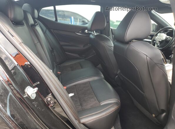 1N4AA6EV1LC385862 2020 NISSAN MAXIMA SR Black Widok tylnych siedzeń