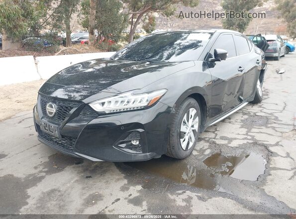 1N4AA6EV1MC502552 2021 NISSAN MAXIMA SR Black Przód lewy