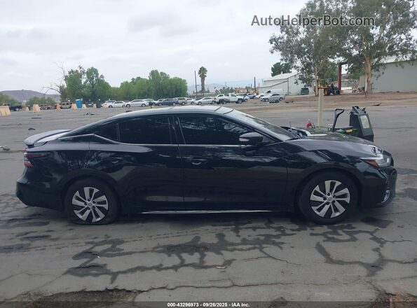 1N4AA6EV1MC502552 2021 NISSAN MAXIMA SR Black Widok wnętrza z tyłu