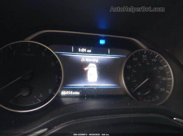 1N4AA6EV1MC502552 2021 NISSAN MAXIMA SR Black Widok tylnych siedzeń