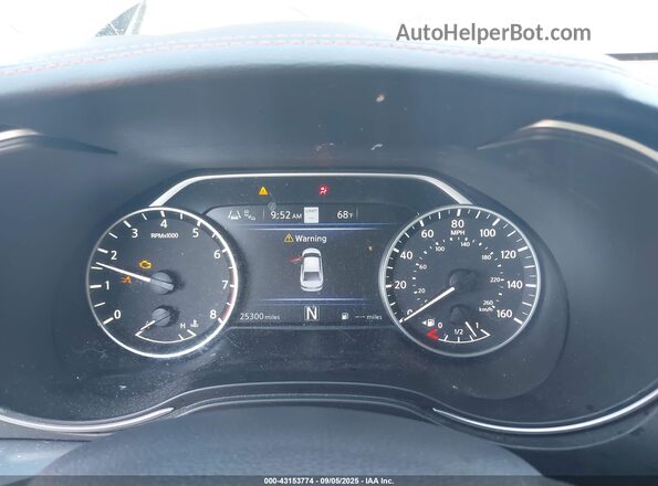 1N4AA6EV1PC501602 2023 NISSAN MAXIMA SR Black Vista de los asientos traseros