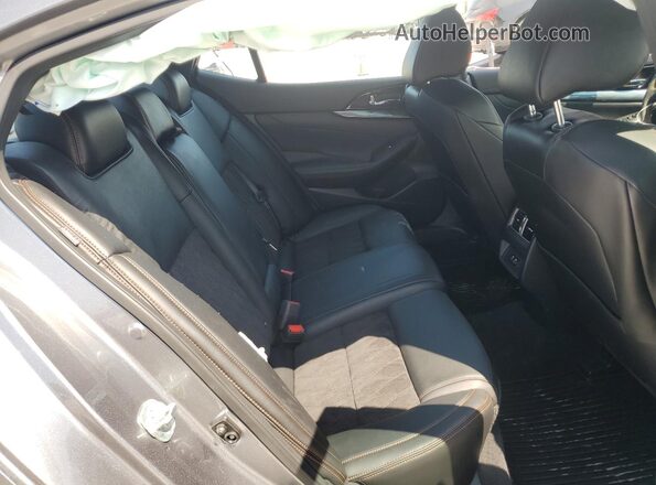 1N4AA6EV1PC505312 2023 NISSAN MAXIMA SR Silver Vista de los asientos traseros