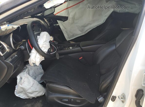 1N4AA6EV2MC509977 2021 NISSAN MAXIMA SR Белый Вид салона спереди