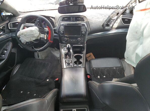 1N4AA6EV2MC509977 2021 NISSAN MAXIMA SR Белый Вид панели приборов