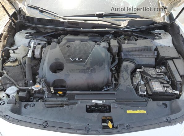 1N4AA6EV2MC509977 2021 NISSAN MAXIMA SR Белый Вид задней части салона