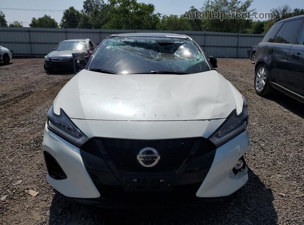 1N4AA6EV2MC509977 2021 NISSAN MAXIMA SR Белый Вид спереди