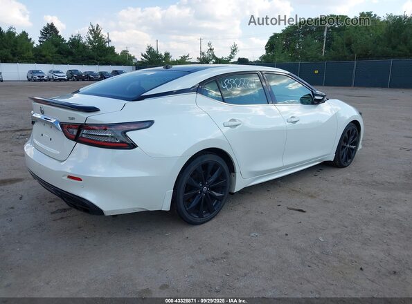 1N4AA6EV4LC383250 2020 NISSAN MAXIMA SR White Задня права чверть