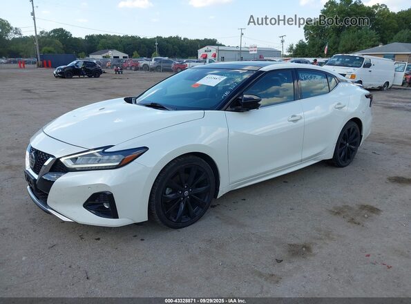 1N4AA6EV4LC383250 2020 NISSAN MAXIMA SR White Передня ліва чверть