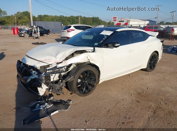 1N4AA6EV5PC507550 2023 NISSAN MAXIMA SR White Передня ліва чверть