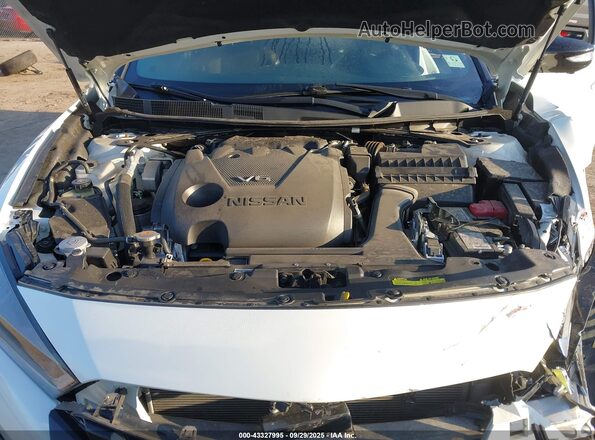 1N4AA6EV5PC507550 2023 NISSAN MAXIMA SR White Вид ззаду