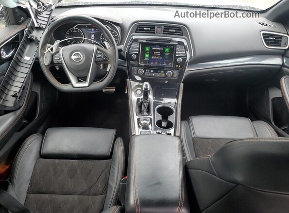 1N4AA6EV6PC504933 2023 NISSAN MAXIMA SR Белый Вид панели приборов