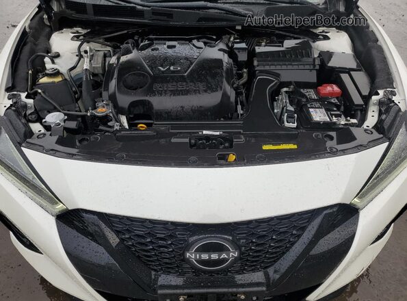 1N4AA6EV6PC504933 2023 NISSAN MAXIMA SR Белый Вид задней части салона